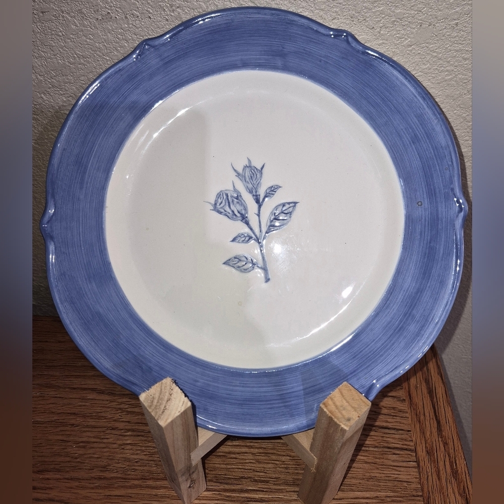Portmeirion Studio Duet Collection "Fleur" 1 Dinner Plate
